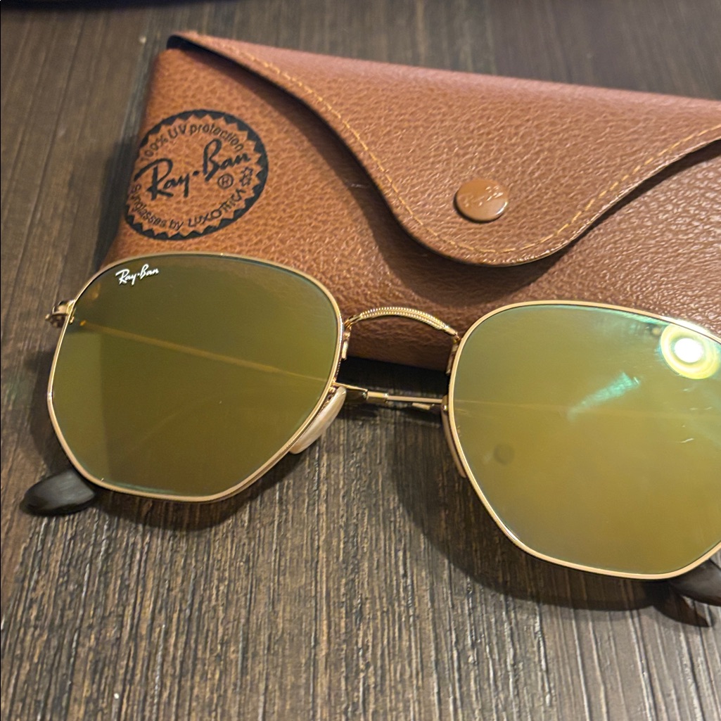 Ray-Ban 54mm Hexagonal Sunglasses